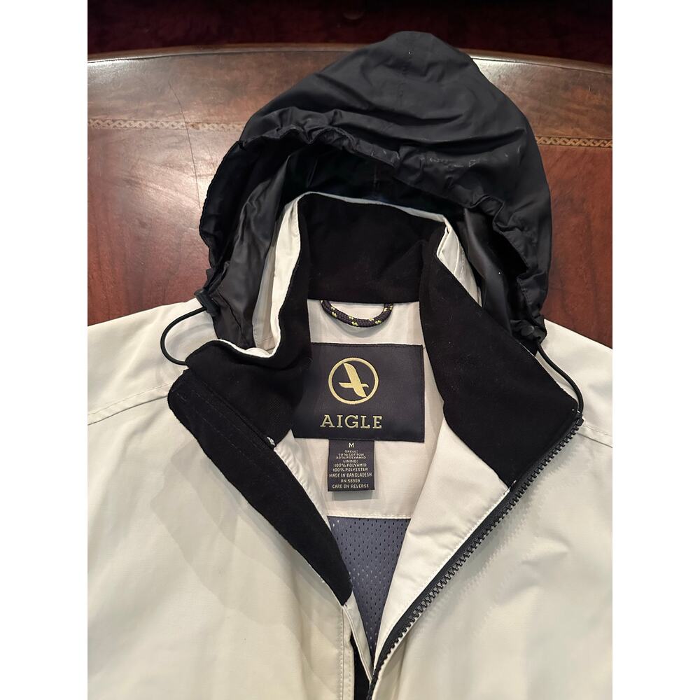 NWOT Aigle Water Resistant Jacket M - Picture 3 of 6